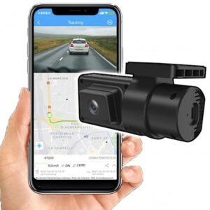 Doble cámara Dashcam + localizador GPS + Cortacorrientes antirrobo - Goraz